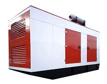 Дизельный генератор (электростанция) АД-320С-Т400-2РКМ13 в кожухе с АВР в Новосибирске