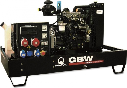 Дизельный генератор (ДГУ) PRAMAC GBW35Y 230 V в Новосибирске