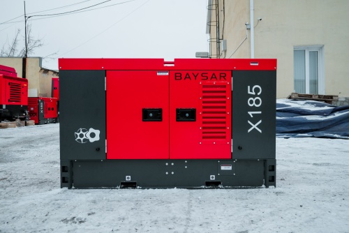 Дизельный передвижной компрессор Baysar X185 в Новосибирске фото 3