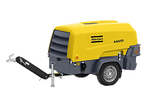 Строительный компрессор Atlas Copco XAS 68 Kd на шасси