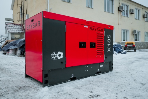 Дизельный передвижной компрессор Baysar X185 в Новосибирске фото 2