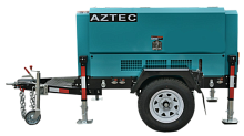 Дорожный компрессор Aztec UDS185T-7 (на шасси)